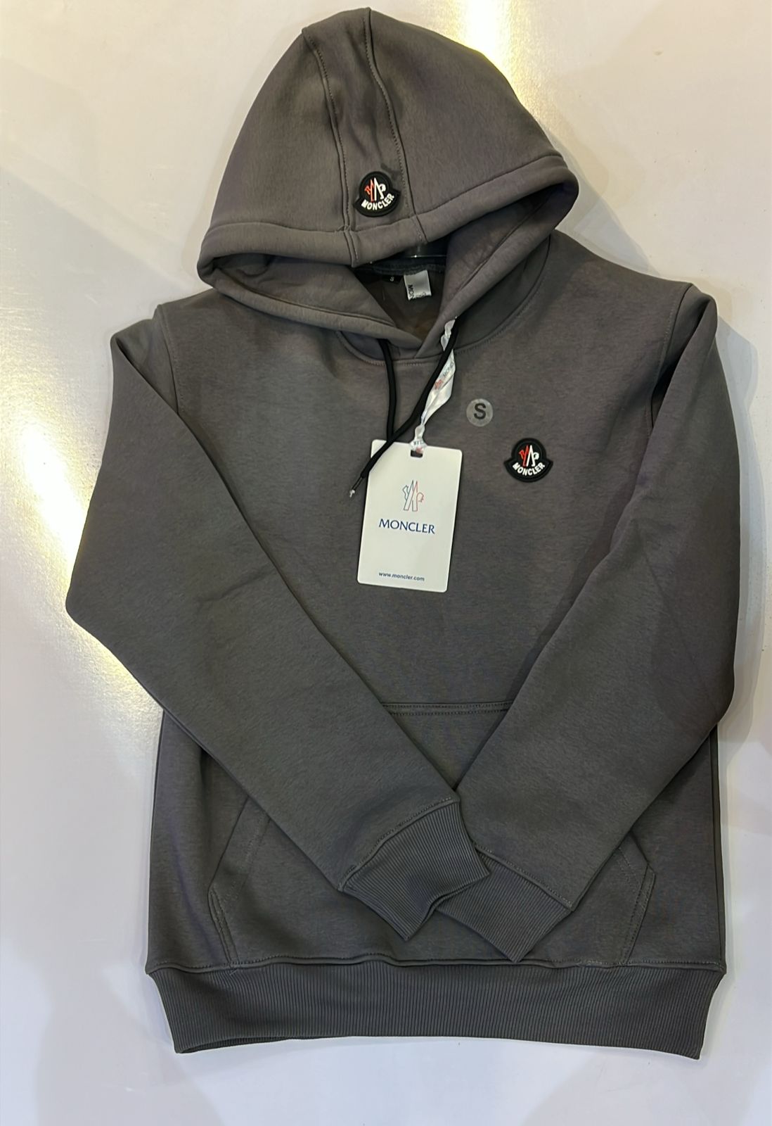 Moncler Cotton Fleece Hoodie - Premium Comfort with 350 GSM