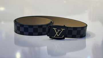 Louis Vuitton Damier Graphite Belt - Sleek Style Defined